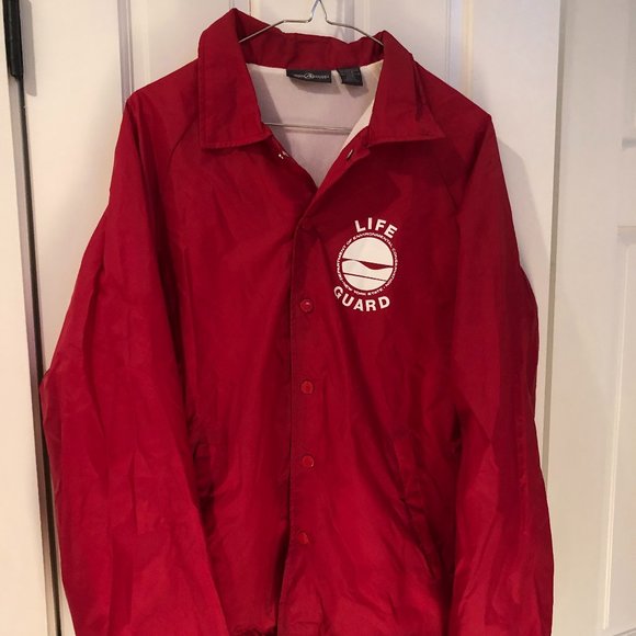 Vintage NYS DEC Lifeguard Winderbreaker Jacket - Picture 1 of 5